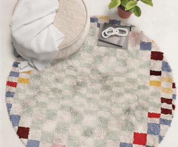 Modern Circular Carpet-ID:158679564