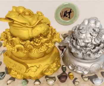 New Chinese Style Sculpture-ID:742886074
