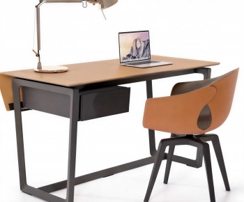 Modern Computer Desk And Chair-ID:112020023