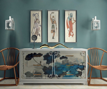 Chinese Style Chest Of Drawers-ID:471843002