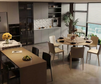Modern Dining Room-ID:268838888