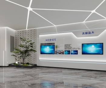 Modern Exhibition Hall-ID:334817897