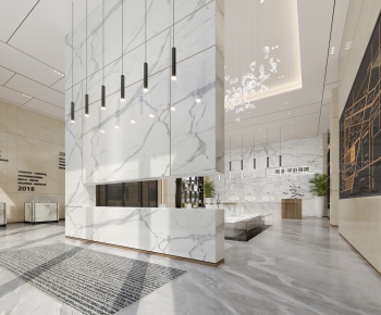 Modern Real Estate Sales Office-ID:649159044