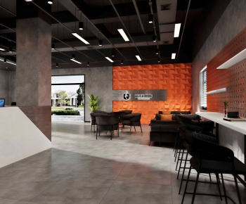 Industrial Style Cafe-ID:460983995