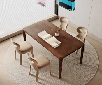 Modern Dining Table And Chairs-ID:218904971