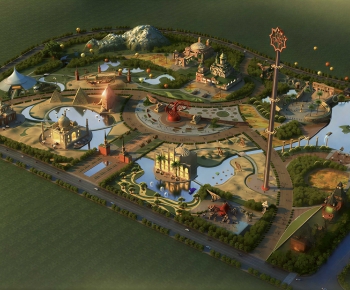 Modern Architectural Bird's-eye View Planning-ID:442048073