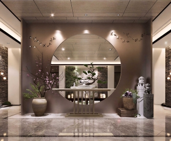 New Chinese Style Lobby Hall-ID:807465084