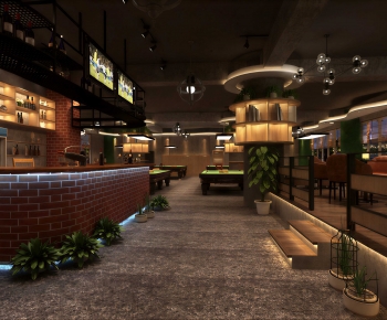 Industrial Style Restaurant-ID:288127907