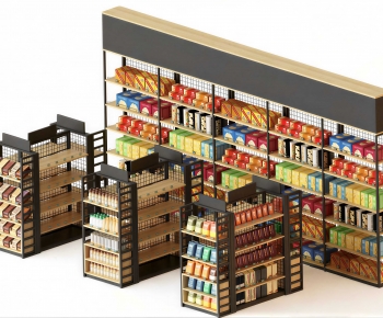 Modern Supermarket Shelf-ID:168518074