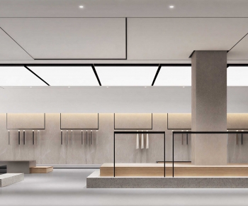 Modern Exhibition Hall-ID:617875108