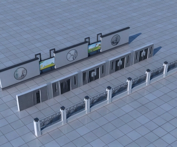 New Chinese Style Fence-ID:477259229
