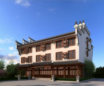 New Chinese Style Residential Building-ID:420298101