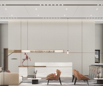Modern Real Estate Sales Office-ID:851463084
