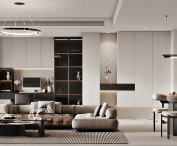 Modern A Living Room-ID:705845127