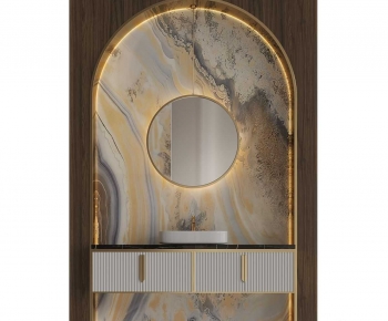 Modern Bathroom Cabinet-ID:172651052