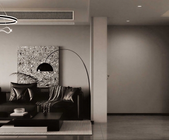 Modern A Living Room-ID:955223088