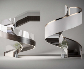 Modern Rotating Staircase-ID:778889891
