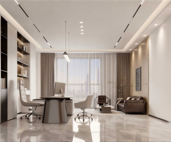 Modern Manager's Office-ID:366884955