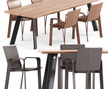 Modern Dining Table And Chairs-ID:252523908