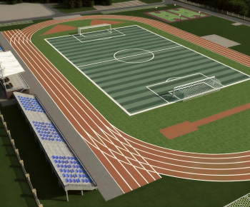Modern Outdoor Sports Stadium-ID:411580095