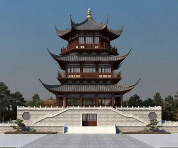 Chinese Style Tower-ID:131340988