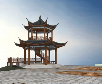Chinese Style Pavilion-ID:962466005