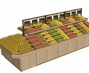 Modern Supermarket Shelf-ID:674415114