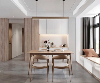 Nordic Style Dining Room-ID:878232968