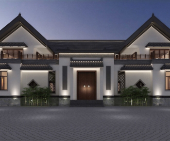 New Chinese Style Residential Building-ID:730127103