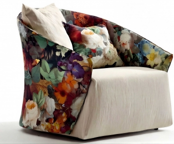 Modern Single Sofa-ID:595143085