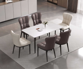 Modern Dining Table And Chairs-ID:240293037