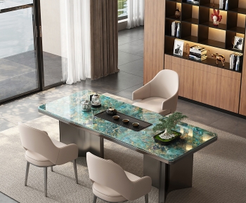 Modern Tea Tables And Chairs-ID:736593011