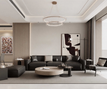 Modern A Living Room-ID:949245938