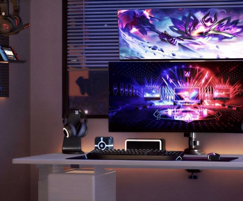 Modern Esports Tables And Chairs-ID:190478095