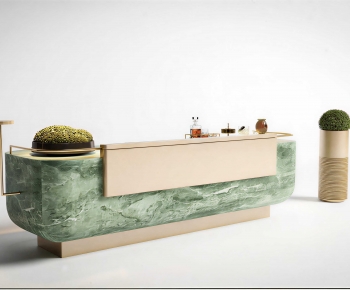 Modern Reception Desk-ID:803198879