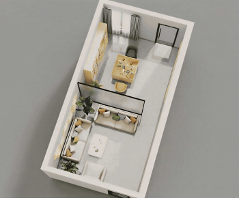 Modern Bird 's-eye View Of Office-ID:159650096