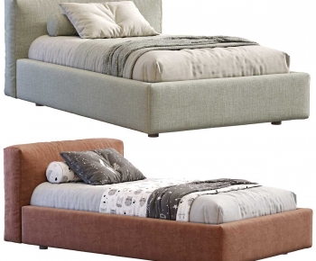 Modern Double Bed-ID:496057999