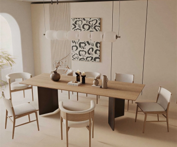Modern Dining Table And Chairs-ID:525670191