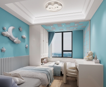 Modern Boy's Room And Son's Room-ID:924155954
