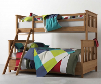 Modern Bunk Bed-ID:989444979