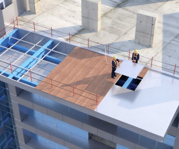 Modern Building Component-ID:184115898