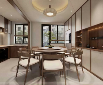 New Chinese Style Dining Room-ID:973951107