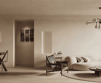 Wabi-sabi Style A Living Room-ID:214885003