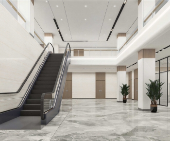 Modern Office Reception Desk-ID:453445912