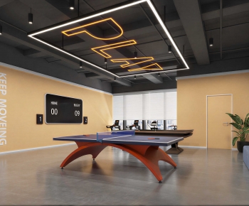 Modern Staff Recreation Room-ID:553385027
