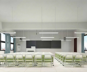 Modern School Classrooms-ID:535576118