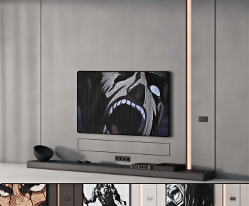 Modern TV Wall-ID:599586014