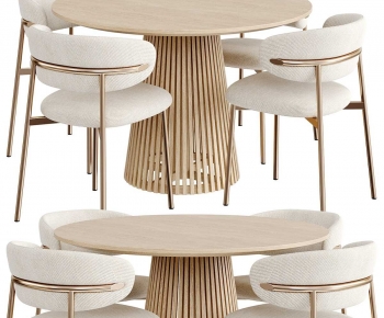 Modern Dining Table And Chairs-ID:514734987