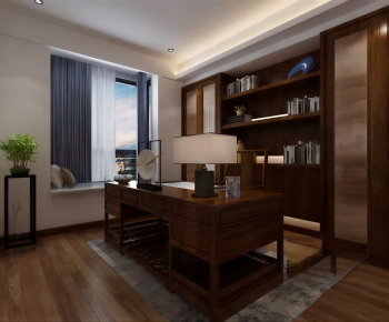 Chinese Style Study Space-ID:595788008