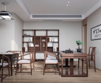 New Chinese Style Tea House-ID:896166095